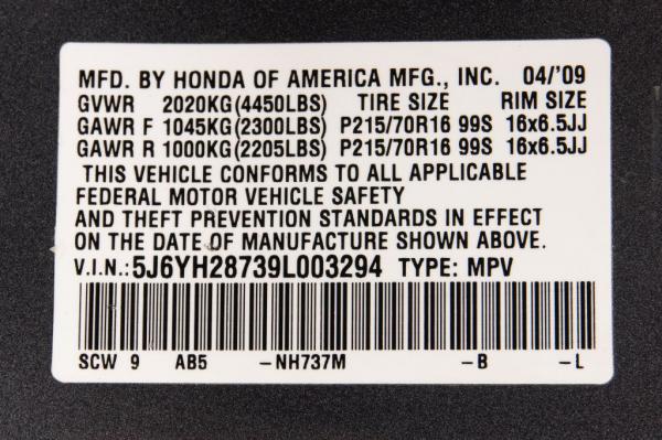 Used 2009 HONDA ELEMENT EX EX