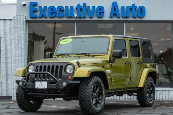 Used 2008 JEEP WRANGLER UNLIMI SAHARA