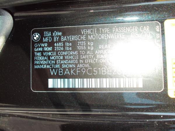 Used 2011 BMW 335XI XI