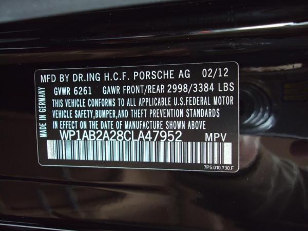 Used 2012 PORSCHE CAYENNE S S