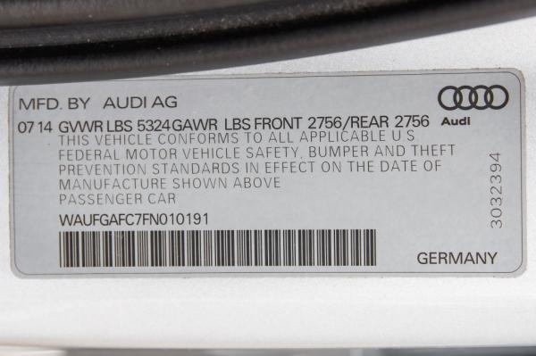 Used 2015 AUDI A6 PREMIUM PLUS PREMIUM PLUS