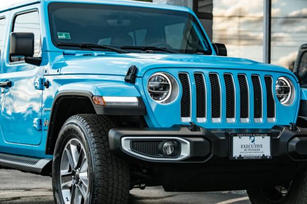 Used 2021 JEEP WRANGLER UNLIMI SAHARA