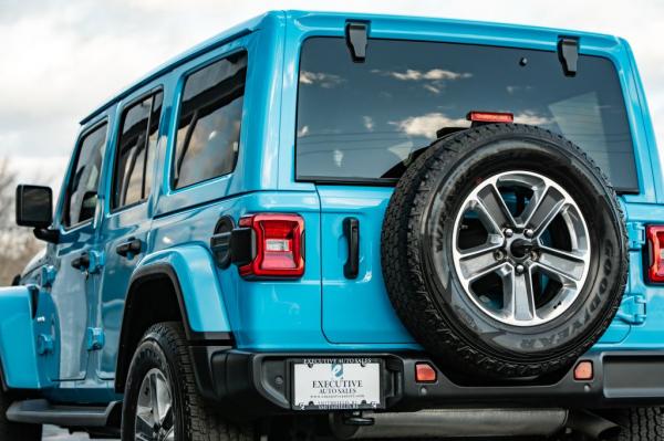 Used 2021 JEEP WRANGLER UNLIMI SAHARA