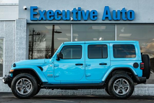 Used 2021 JEEP WRANGLER UNLIMI SAHARA