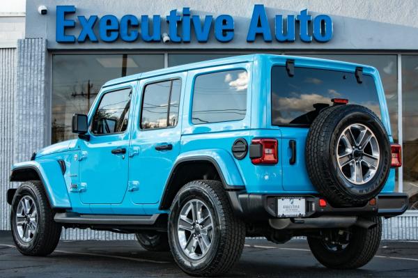 Used 2021 JEEP WRANGLER UNLIMI SAHARA