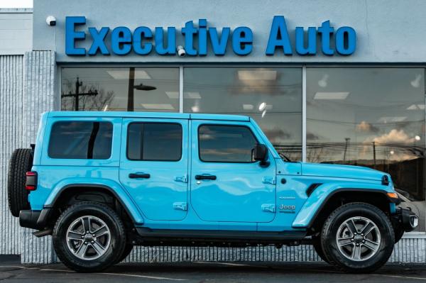 Used 2021 JEEP WRANGLER UNLIMI SAHARA