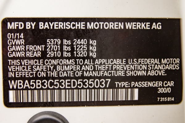 Used 2014 BMW 535XI XI