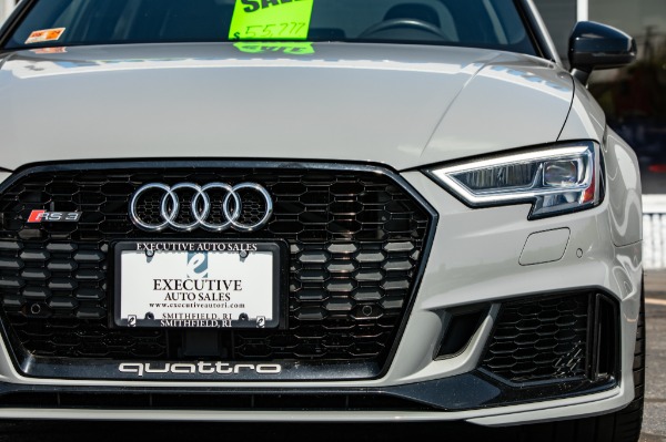 Used 2018 AUDI RS3 Sedan