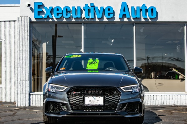 Used 2018 AUDI RS3 Sedan