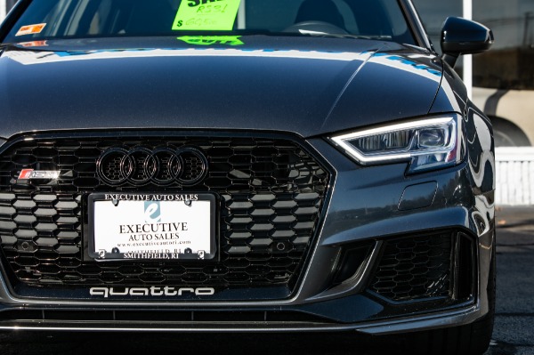 Used 2018 AUDI RS3 Sedan