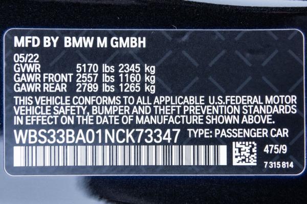 Used 2022 BMW M4 COMPETITION