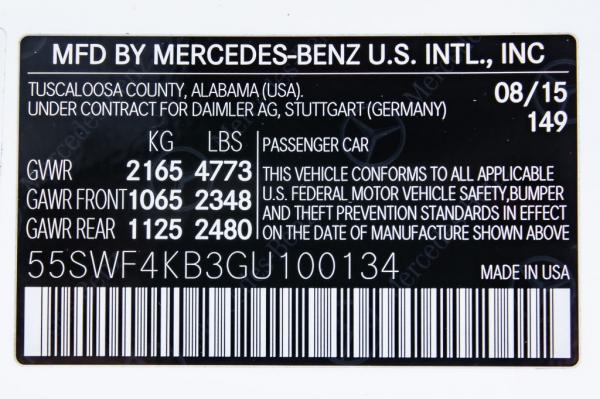 Used 2016 Mercedes Benz C CLASS C300 4MATIC