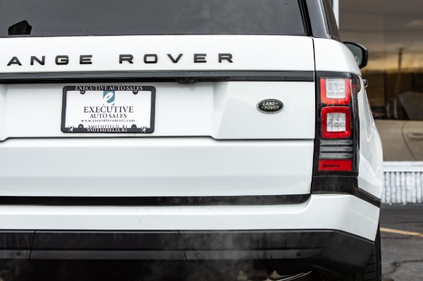Used 2017 LAND ROVER RANGE ROVER SUPERCHARGED
