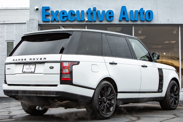Used 2017 LAND ROVER RANGE ROVER SUPERCHARGED