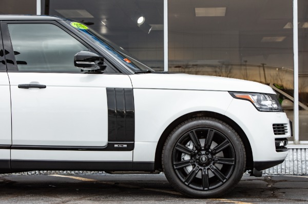 Used 2017 LAND ROVER RANGE ROVER SUPERCHARGED