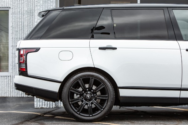 Used 2017 LAND ROVER RANGE ROVER SUPERCHARGED