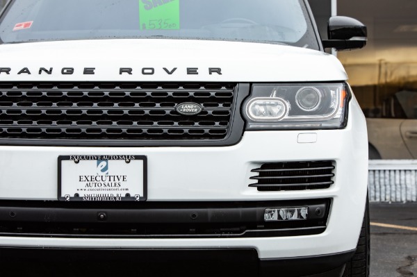 Used 2017 LAND ROVER RANGE ROVER SUPERCHARGED