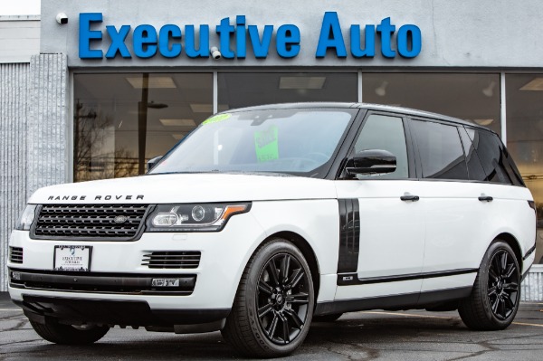 Used 2017 LAND ROVER RANGE ROVER SUPERCHARGED