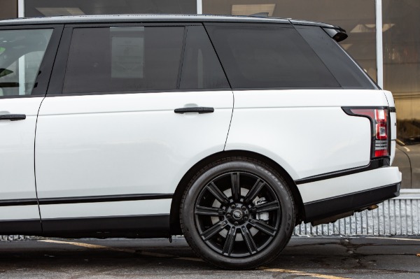 Used 2017 LAND ROVER RANGE ROVER SUPERCHARGED