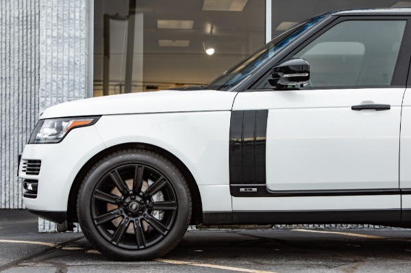 Used 2017 LAND ROVER RANGE ROVER SUPERCHARGED