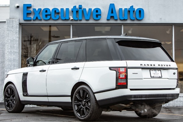 Used 2017 LAND ROVER RANGE ROVER SUPERCHARGED