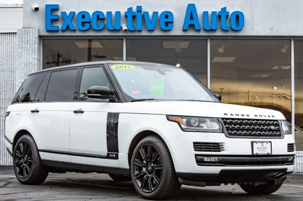 Used 2017 LAND ROVER RANGE ROVER SUPERCHARGED