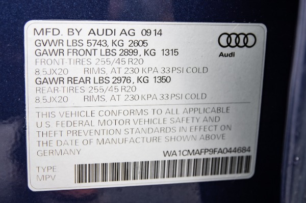 Used 2015 AUDI Q5 TDI PREMIUM TDI PREMIUM PLUS