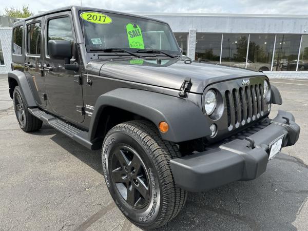 Used 2017 JEEP WRANGLER UNLIMI SPORT