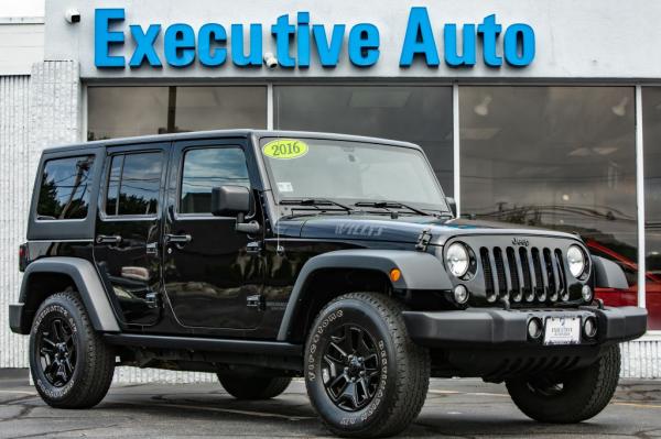 Used 2016 JEEP WRANGLER UNLIMI SPORT