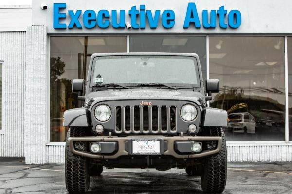 Used 2016 JEEP WRANGLER UNLIMI SAHARA