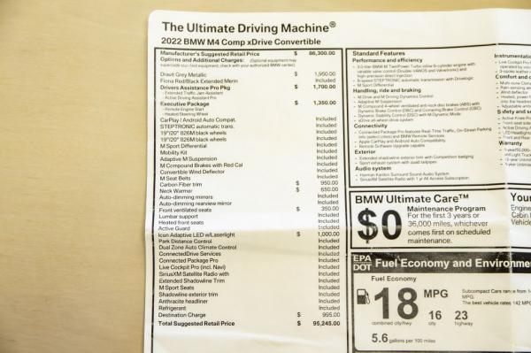 Used 2022 BMW M4 COMPETITION