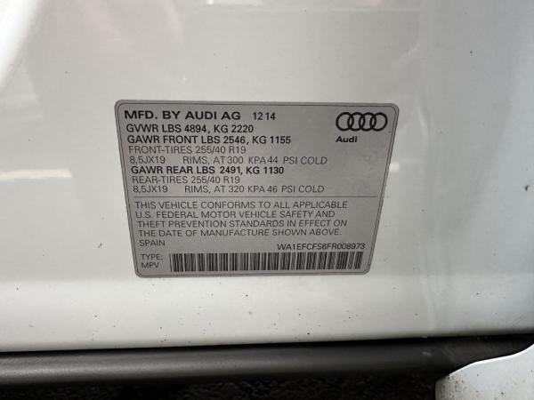 Used 2015 AUDI Q3 PREMIUM PLUS PREMIUM PLUS