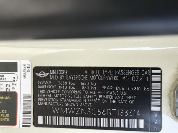 Used 2011 MINI COOPER