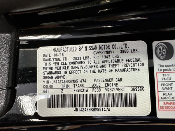 Used 2017 NISSAN 370Z NISMO Nismo