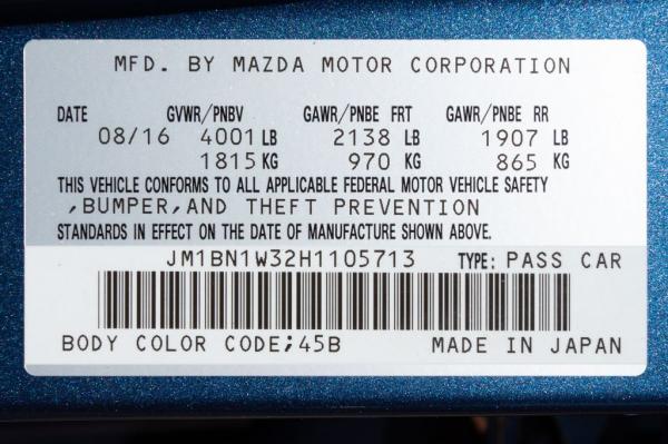 Used 2017 MAZDA 3 GRAND TOURING GRAND TOURING