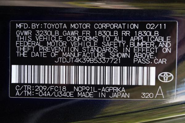 Used 2011 Toyota YARIS