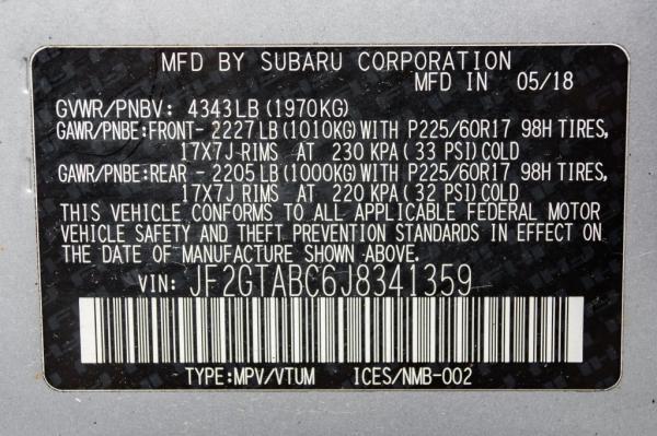 Used 2018 SUBARU CROSSTREK PREMIUM