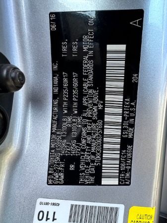 Used 2016 Toyota SIENNA LE LE