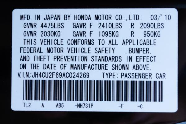 Used 2010 ACURA TSX
