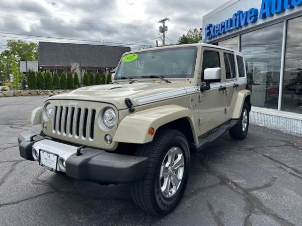 Used 2017 JEEP WRANGLER UNLIMI SAHARA