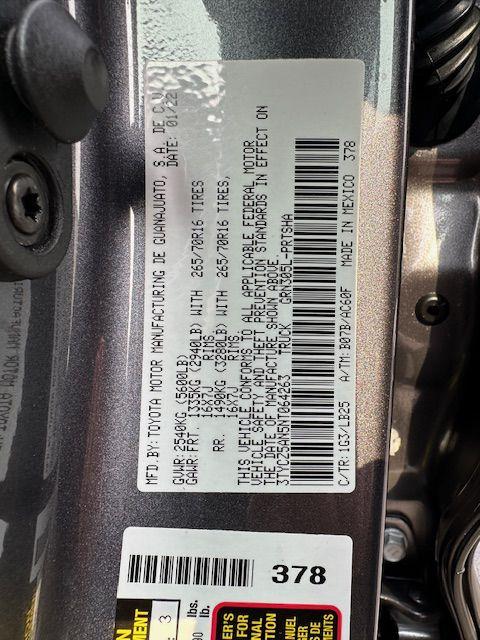 Used 2022 Toyota TACOMA DOUBLE CAB