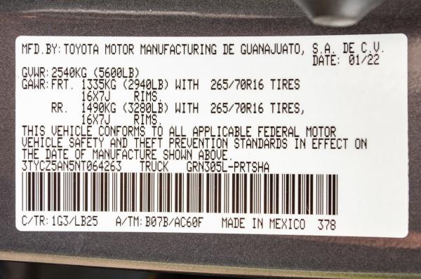 Used 2022 Toyota TACOMA DOUBLE CAB