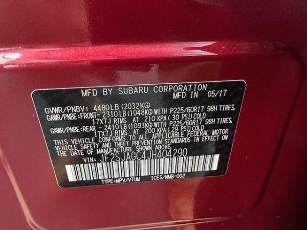 Used 2018 SUBARU FORESTER 25I PREMIUM