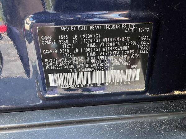 Used 2014 SUBARU OUTBACK 25I