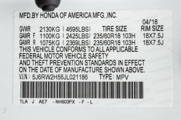 Used 2018 HONDA CR V EX