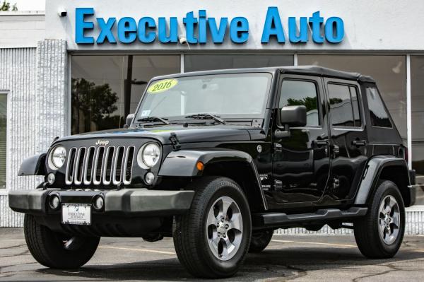 Used 2016 JEEP WRANGLER UNLIMI SAHARA