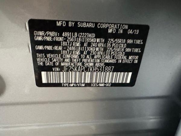 Used 2019 SUBARU FORESTER SPORT