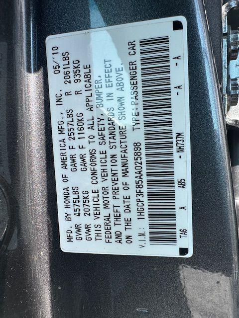 Used 2010 HONDA ACCORD EX L