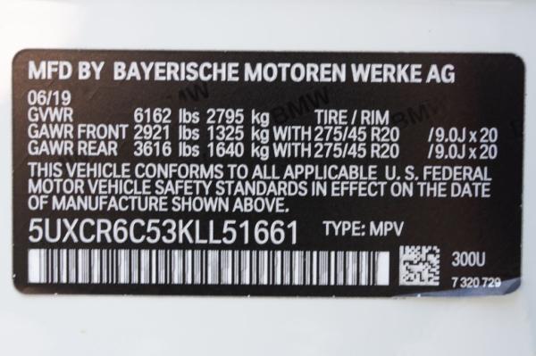 Used 2019 BMW X5 XDRIVE40I