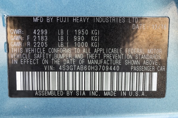 Used 2017 SUBARU IMPREZA PREMIUM